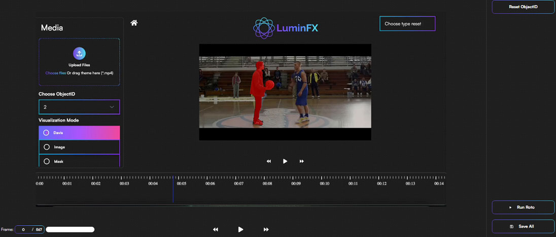 LuminFX VFX artificial intelligence illuminus AI